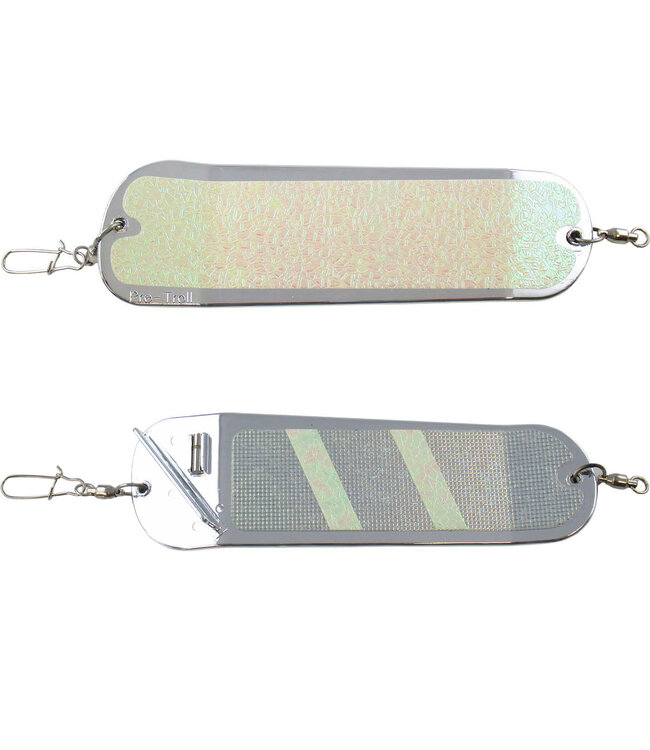 Pro-Troll (PC8-550)  PRO-TROLL  PROCHIP 8 FIN FLASHER CHROME LIGHTNING