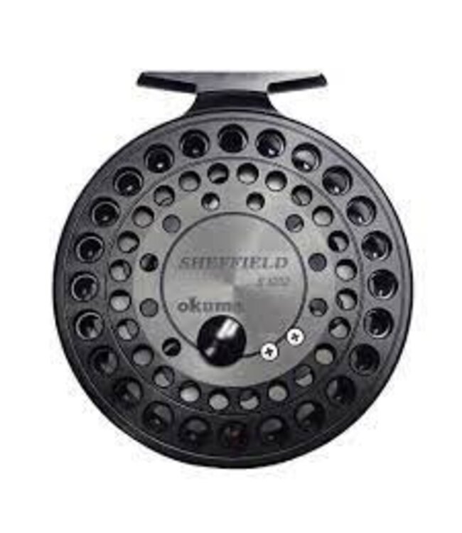 OKUMA FISHING TACKLE CORP. OKUMA SHEFFIELD FLOAT REEL CENTERPIN - BLACK