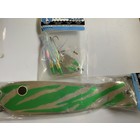 Big Weenie Brand LLC BIG WEENIE 10" GREEN TRIBAL CHROME CUT BAIT RIG COMBO FLASHER