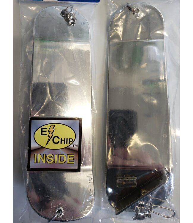 Pro-Troll (PC8-627)  PRO-TROLL PROCHIP 8 FIN FLASHER PLAIN CHROME