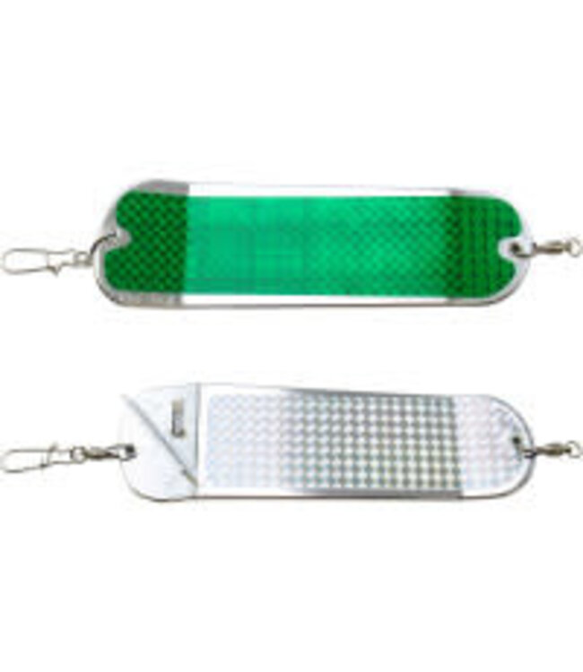 Pro-Troll (PC8-705))  PRO-TROLL PROCHIP 8 FIN FLASHER  CHROME/GREEN SCALE