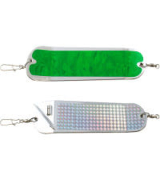 Pro-Troll (PC8-765) PRO-TROLL PROCHIP 8 FIN FLASHER DARK GREEN BUBBLE CHROME