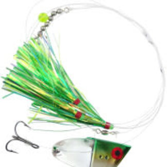 A-TOM-MIK MFG. A-TOM-MIK RHYS DAVIS MEAT RIG GREEN CHARTREUSE CHROME (ATR-006)