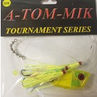 A-TOM-MIK MFG. KING-029 A-TOM-MIK MEAT RIG CHARTREUSE UV