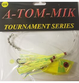 A-TOM-MIK MFG. (KING-029) A-TOM-MIK MEAT RIG CHARTREUSE UV