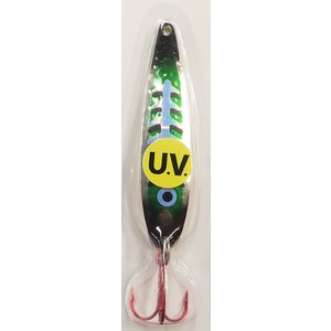 DREAMWEAVER LURE COMPANY Dreamweaver  DW Super Slim Spoon UV Black/Green