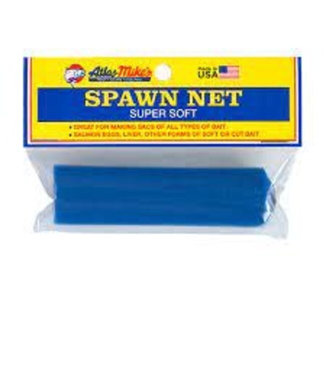 Atlas Mike's ATLAS MIKE'S SPAWN NET 4" X 16' ROLL BLUE