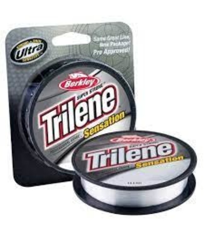 BERKLEY TRILENE SENSATION FILLER SPOOL 300YD CLEAR 8