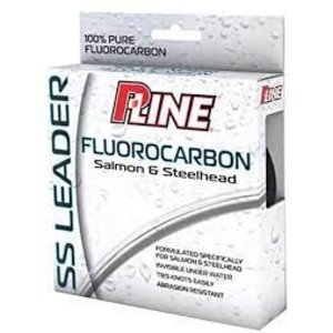 P-Line SS Leader 100% Pure Fluorocarbon Salmon & Steelhead 100yds