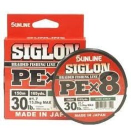 Sunline America Co., Ltd. SUNLINE SIGLON PEx8 BRAID 30# 165YD GRN
