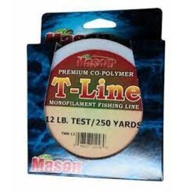 MASON TACKLE CO. Mason T-Line Monofilament 250 YD