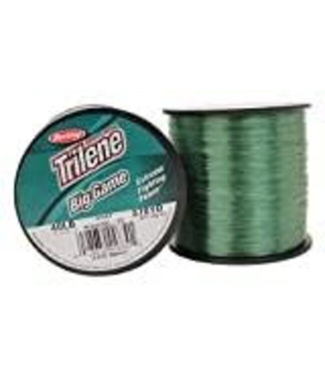 PURE FISHING BERKLEY TRILENE BIG GAME 1/4LB SPOOL 370YDS #22 GREEN 40 LB