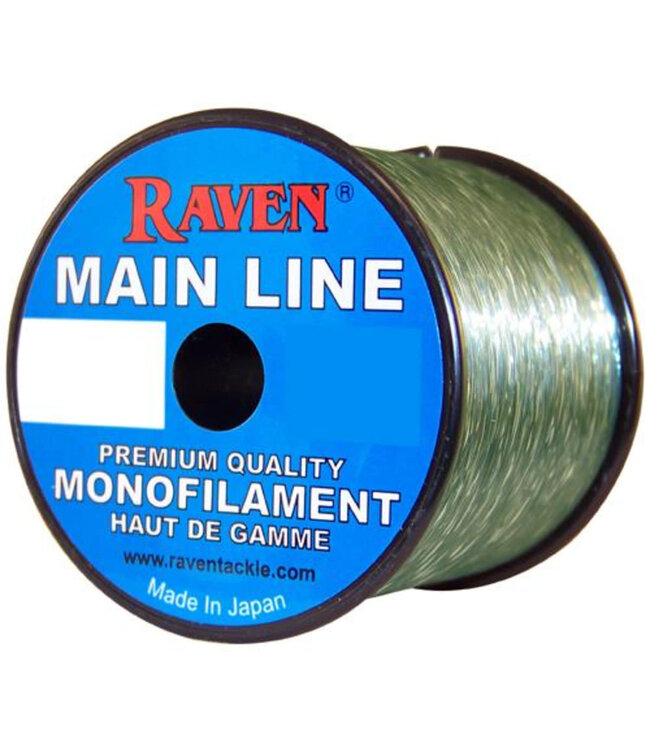 Raven RAVEN 20 LBS MAIN LINE, 1/8LB SPOOL, LO-VIS GREEN