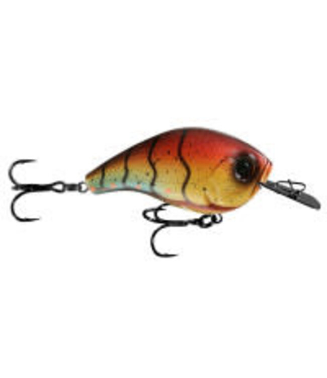 13 Fishing Jabber Jaw - Hybrid Squarebill Crankbail - 2.3"" - 1/2oz - Fire and Ice Craw