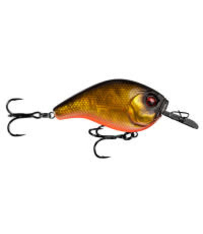 13 Fishing Jabber Jaw - Hybrid Squarebill Crankbail - 2.3"" - 1/2oz - Goldilocks