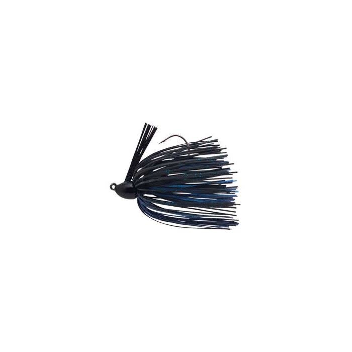 Booyah Baby Boo Jig 5/16oz Black/Black Blue - All Seasons Sports, Inc