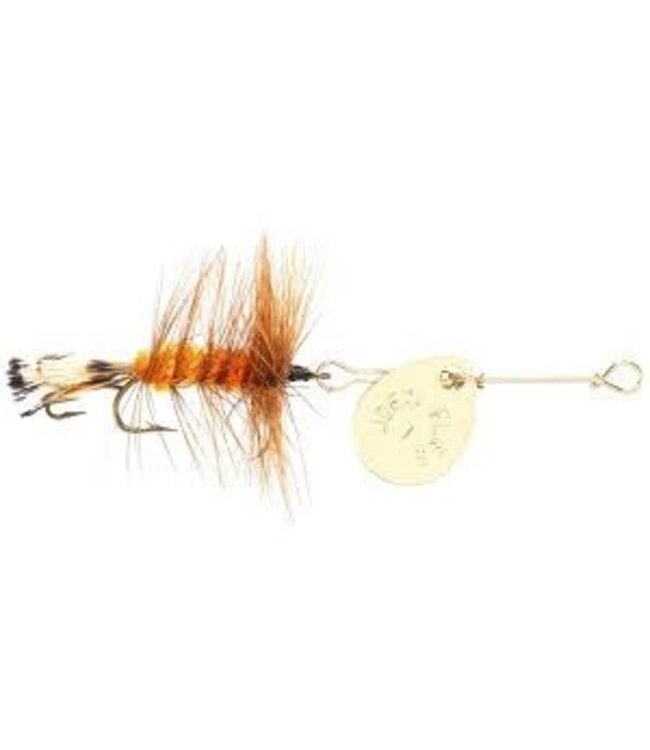 JOES FLIES SHORT STRIKER CLASSIC SZ 8 INLINE SPINNER/FLY 123-TIGER WOOLY WORM