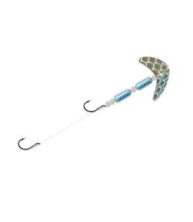Macks Cha Cha Crawler 6' Silver Scale Pearl Blue