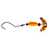Mack's Lure Smile Blade Spindrift Walleye 6' Org Blg Tiger/Chrt Orange  63351