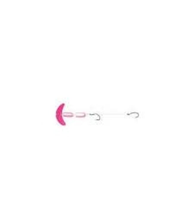 (60050) Macks Lure Cha Cha Crawler Rig, (2) #4 Hks, 72# Leader, 1.5