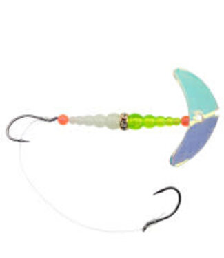 Mack's Lure Inc. (21209) MACKS DOUBLE WHAMMY SZ4 WALLEYE UV GLO BURST