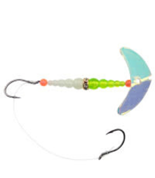 Mack's Lure Inc. (21209) MACKS DOUBLE WHAMMY SZ4 WALLEYE UV GLO BURST