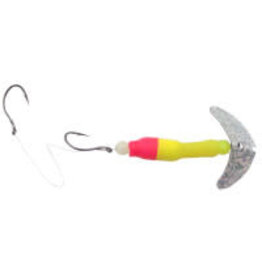 Mack's Lure Wally Pop Crawler 6'  Flo Yel/Flo Pnk/Sil Sprk  63059