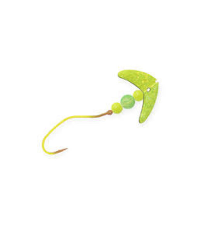 Mack's Lure Inc. SMILE BLADE SLOW DEATH PRO CHARTREUSE #2  63270