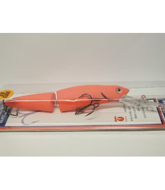 Challenger Lures CHALLENGER DEEP DIVING JOINTED MINNOW 4-3/8” 1/2 OZ FLO ORANGE (MG010D-T09)