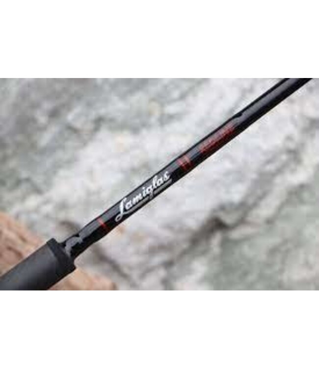 Lamiglas Redline Series Spin Rod 10'6" 2pc 6-12# M Graphite handle