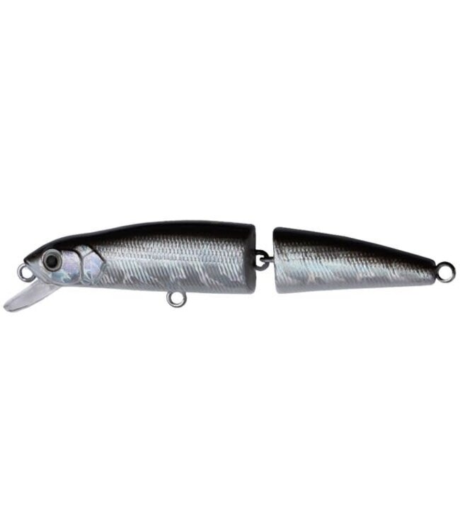 Challenger Lures MG008-034 CHALLENGER JR JOINTED MINNOW 3 1/2” 5/16 OZ SILVER/BLACK