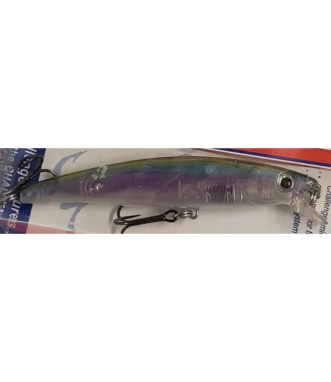 Challenger Lures JL120-500G   CHALLENGER JR. MINNOW 3-1/2” 5/16 OZ CLEAR MINNOW