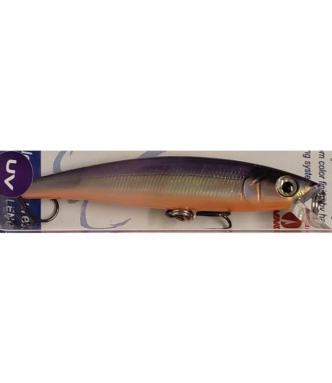 Challenger Lures JL120-T27T-2  CHALLENGER JR. MINNOW 3-1/2" 5/16 OZ UV MET PUR OR BELLY