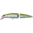 Challenger Plastic Products MG008-396   CHALLENGER JR JOINTED MINNOW 3 1/2” 5/16 OZ SIL/CHART