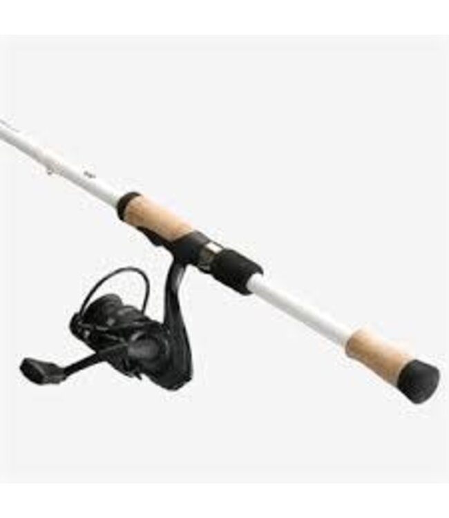 13 Fishing Code White - 6'6" ML Spinning Combo (2000 Size Reel) - 2pc
