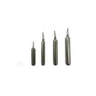 EUROTACKLE TUNGSTEN DROP SHOT WEIGHT 1/8OZ SLIM 5PK