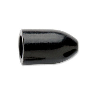 EUROTACKLE TUNGSTEN WORM WEIGHT BLACK 1/8OZ 4PK