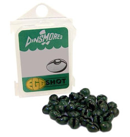ANGLER SPORT GROUP DINSMORE SZ-AA NON-LEAD GREEN CUSHIONED EGG 1 SHOT REFILL BOX