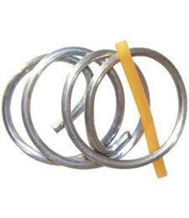 PPL-3 WATER GREMLIN SINKERS 1/4" DIAM.PENCIL LEAD 1/2# ROLL W/4" RUBBER TUBING