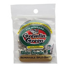 WATER GREMLIN CO. WATER GREMLIN GREEN SZ-3/0 TIN REMOVABLE SPLITSHOT SINKERS 32/BAG