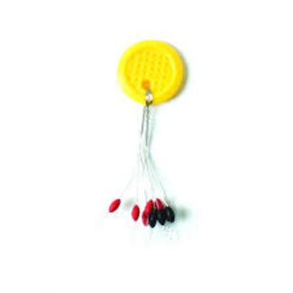EAGLE CLAW RUBBER BOBBER STOPS 10-PC FITS 2-4# LINE