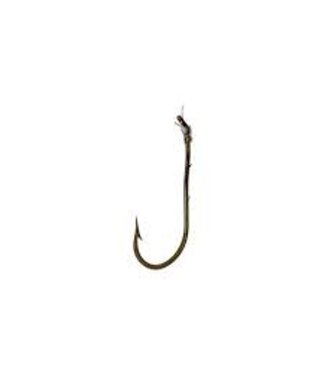 TRU-TURN SNELLED HOOK BRONZE BAITHOLDER SZ2 6snells/pk