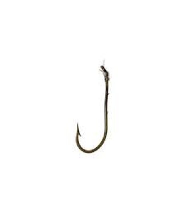 TRU-TURN SNELLED HOOK BRONZE BAITHOLDER SZ2 6snells/pk