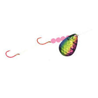 NORTHLAND FISHING TACKLE NORTHLAND MR WALLEYE CRAWLER HAULER #4 1/CD PARROT PINK MFG# WSR4-PP