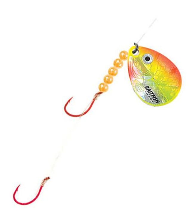 NORTHLAND FISHING TACKLE NORTHLAND BAITFISH-IMAGE SPINNER HARNESS #4#2 1/CD SUNRISE RCH4-YO