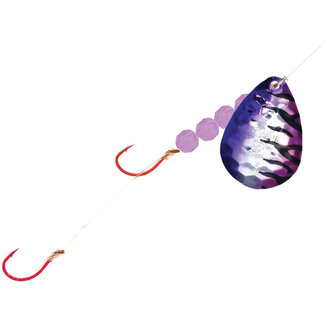 NORTHLAND FISHING TACKLE NORTHLAND MR WALLEYE CRAWLER HAULER #4 1/CD HEX PURPLE TIGER (WSR4-PT)