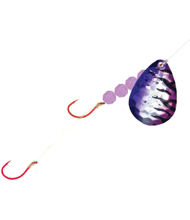 NORTHLAND FISHING TACKLE NORTHLAND MR WALLEYE CRAWLER HAULER #4 1/CD HEX PURPLE TIGER WSR4-PT