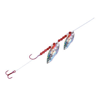 NORTHLAND FISHING TACKLE NORTHLAND MR WALLEYE WILLOW HAULER #3 #4 1/CD SILVER SMELT  WWCH-SS