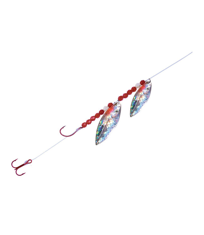 NORTHLAND FISHING TACKLE NORTHLAND MR WALLEYE WILLOW HAULER #3 #4 1/CD SILVER SMELT  WWCH-SS