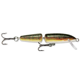 RAPALA LURES J11-RT RAPALA JOINTED FLOATING 4-3/8” 5/16 OZ RAINBOW TROUT